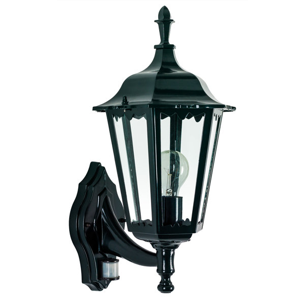 ClassicLiving 1 Light Outdoor Wall Lantern with Motion Sensor Wayfair